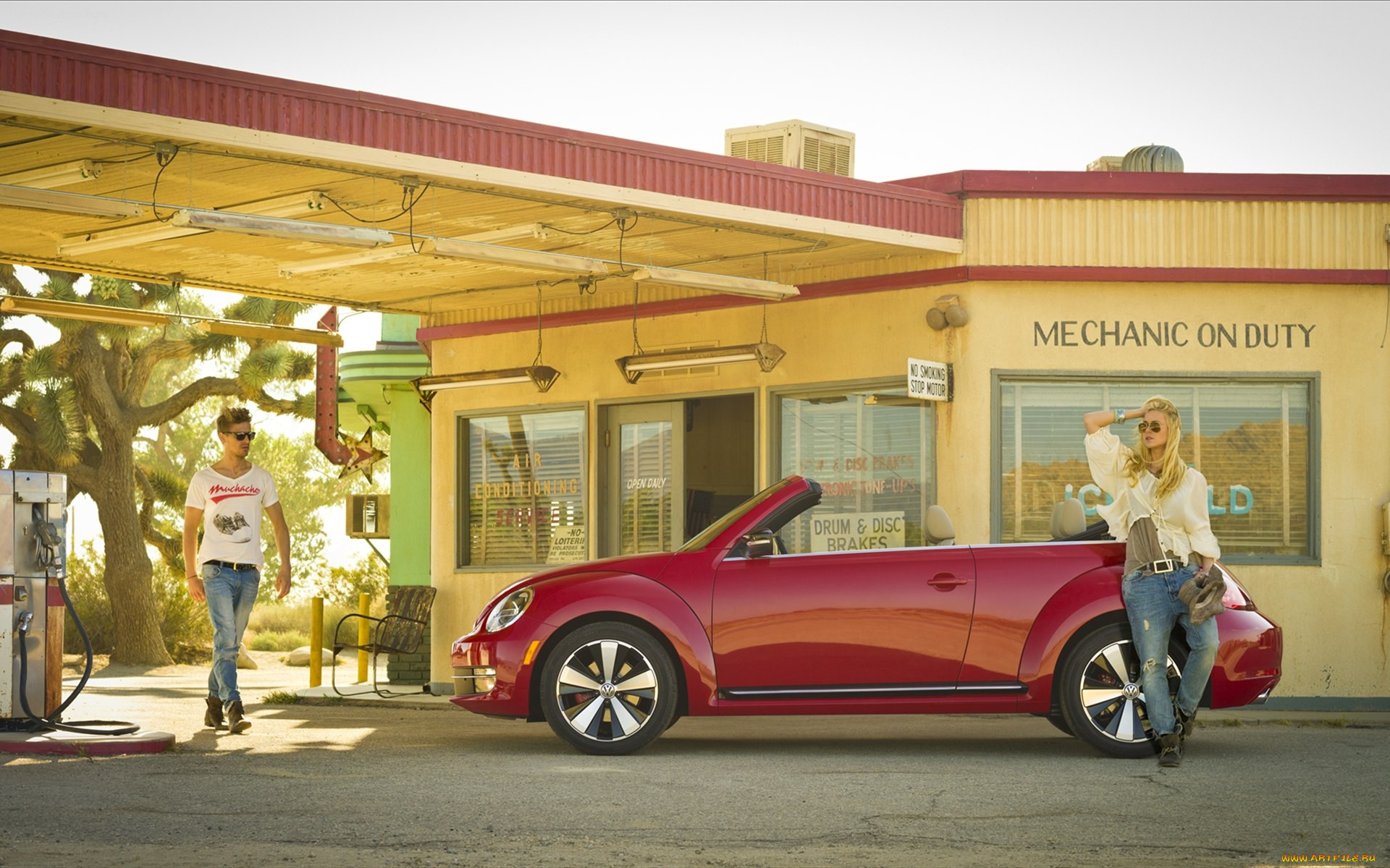 , volkswagen, beetle, convertible